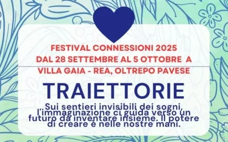 Festival Connessioni Traiettorie 2025: Cultura, Solidarietà e Parità a Villa Gaia – REA (PV)