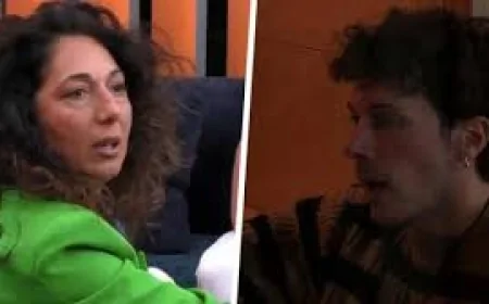 Francesco perde la pazienza con Donatella e la accusa nella notte, ma la regia lo censura