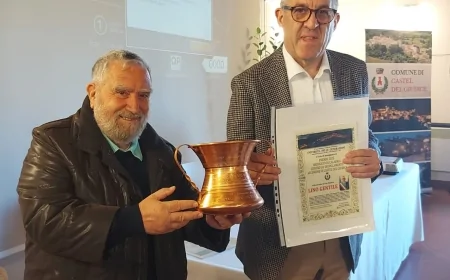Premio Badolato di Calabria 2025 a Lino Gentile per la rinascita di Castel del Giudice
