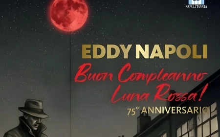 Trianon Viviani: Eddy Napoli celebra i 75 anni di “Luna Rossa” con Raiz ospite d’onore