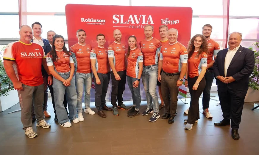 Slavia Pojistovna Robinson Trentino: presentato il nuovo team a Praga