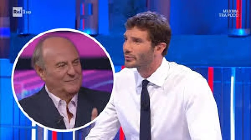 Stefano De Martino sorprende: “Anche io guardo La Ruota della Fortuna”, la reazione di Gerry Scotti