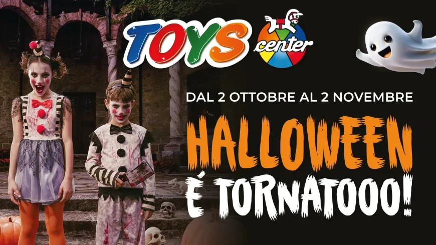 “Halloween è tornato”: Toys Center presenta il nuovo catalogo digitale 2025 con oltre 400 costumi e decorazioni
