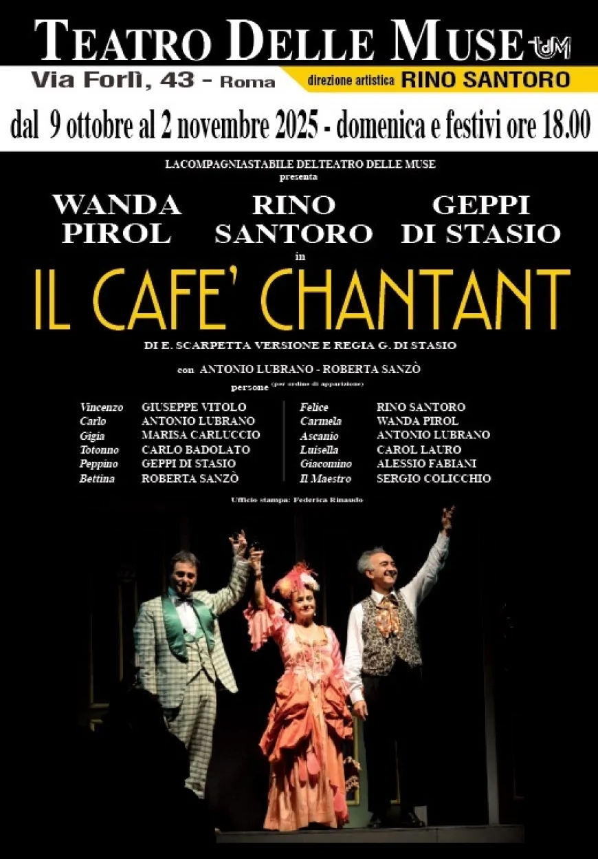 Il Cafè Chantant al Teatro delle Muse – Fino al 2 novembre 2025