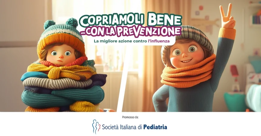 Influenza: parte dalle scuole la campagna di prevenzione della Società Italiana di Pediatria