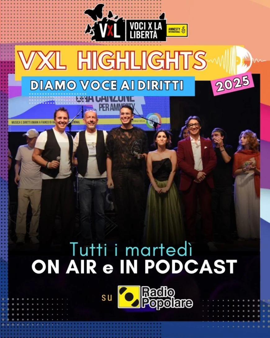 Voci per la Libertà 2025: la musica dei diritti umani su Radio Popolare e podcast