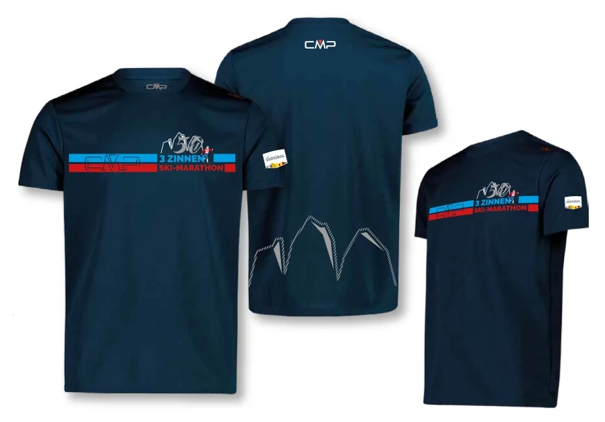 3 Zinnen Ski-Marathon 2026: una T-shirt speciale celebra i 50 anni della granfondo altoatesina