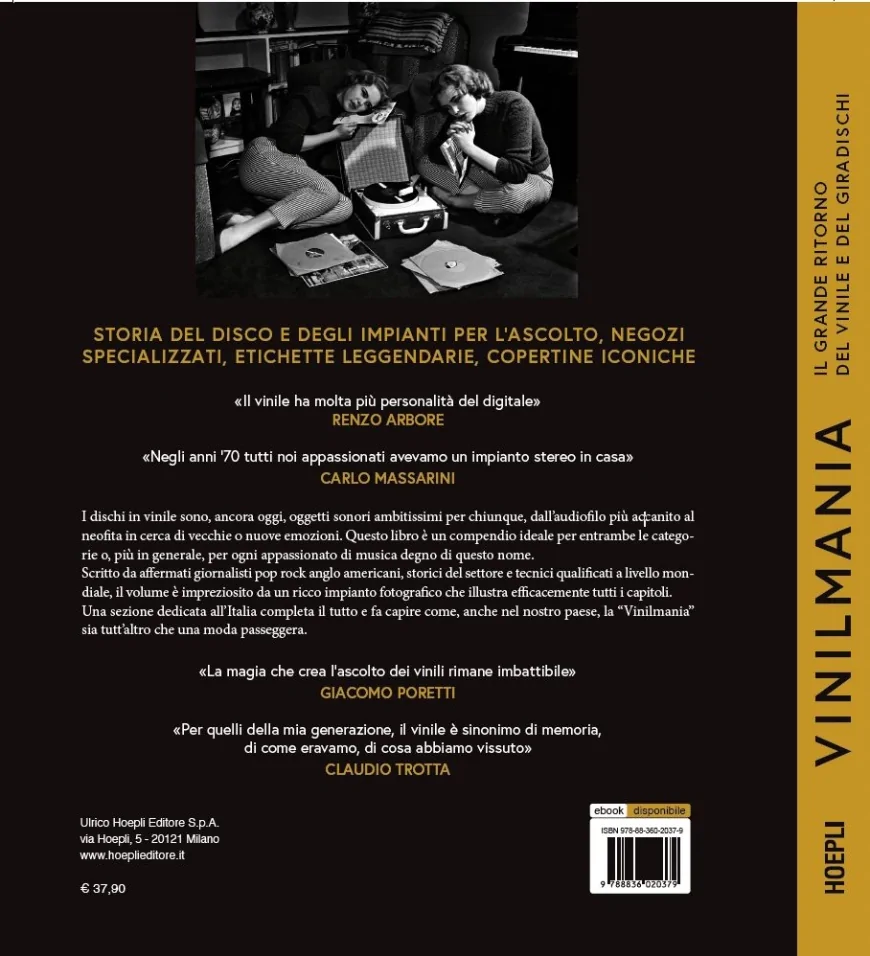 Vinilmania a Roma: il grande ritorno del giradischi e del vinile alla Feltrinelli con Guaitamacchi e Massarini