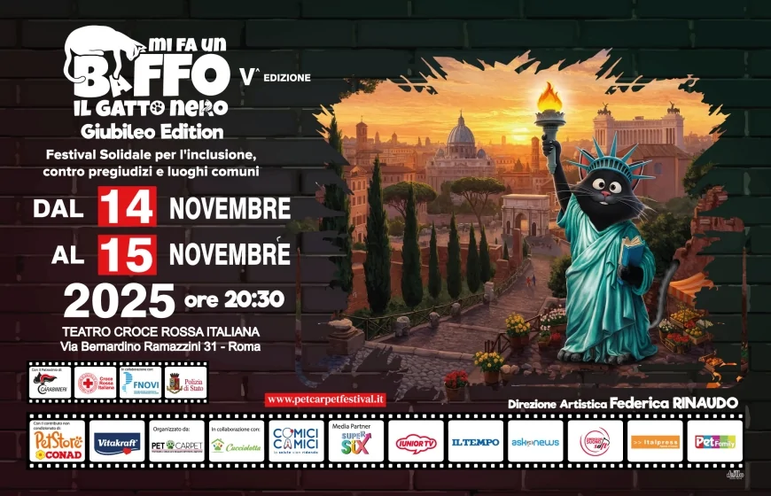 “Mi fa un Baffo il Gatto Nero”: a Roma il Festival che riscrive il concetto di inclusione - 14 e 15 novembre 2025