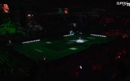 Francesca Michielin interpreta l’inno della Federazione Tennis Tavolo alla Coppa Davis