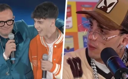 LDA svela un retroscena sul papà Gigi D’Alessio legato a Sanremo e si commuove (VIDEO)