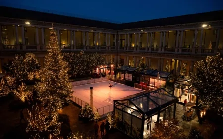 Portrait Milano inaugura “The Gift: Portrait of a Winter’s Tale” con pista di pattinaggio e serre tematiche