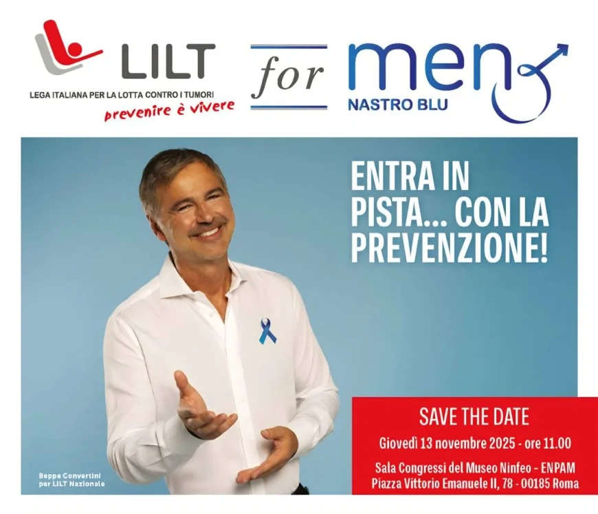 Nastro Blu LILT 2025: la prevenzione è una scelta di vita