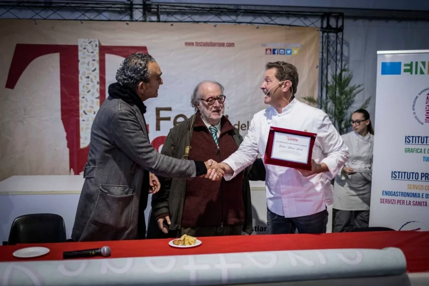 Edoardo Raspelli a Chieri e Cremona: showcooking tra panettoni, torrone e tradizione italiana