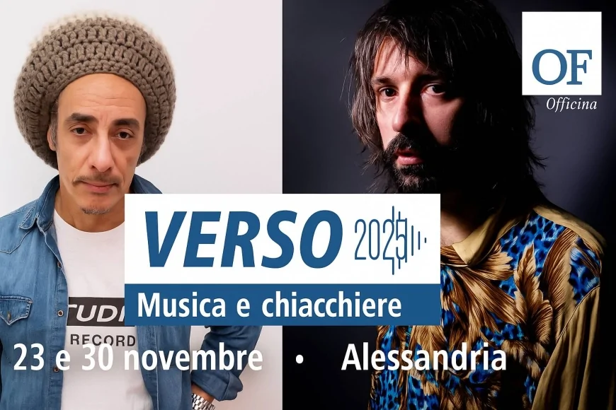 Verso 2025 ad Alessandria – Bunna e Federico Dragogna protagonisti all’Officina