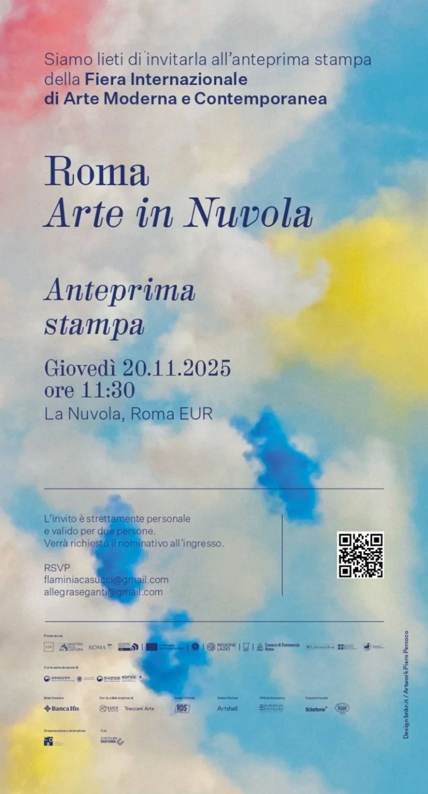 Roma Arte in Nuvola 2025: la Fiera Internazionale di Arte Moderna e Contemporanea torna a Roma