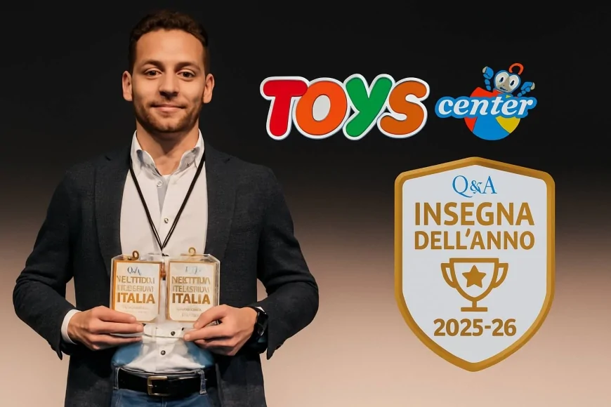 Toys Center vince il premio Insegna dell’Anno 2025-26 per il settore Giochi & Giocattoli