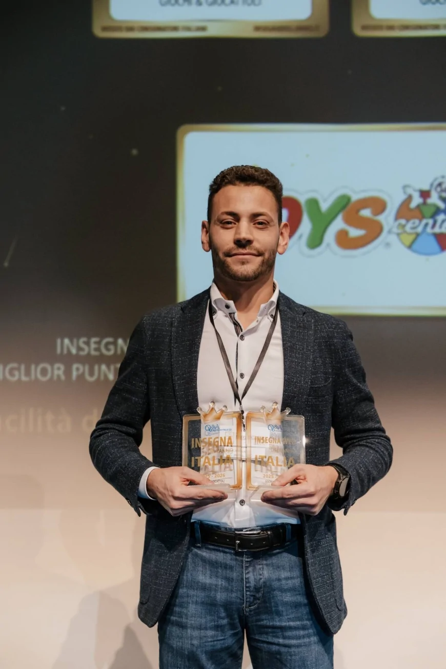 Toys Center vince il premio Insegna dell’Anno 2025-26 per il settore Giochi & Giocattoli