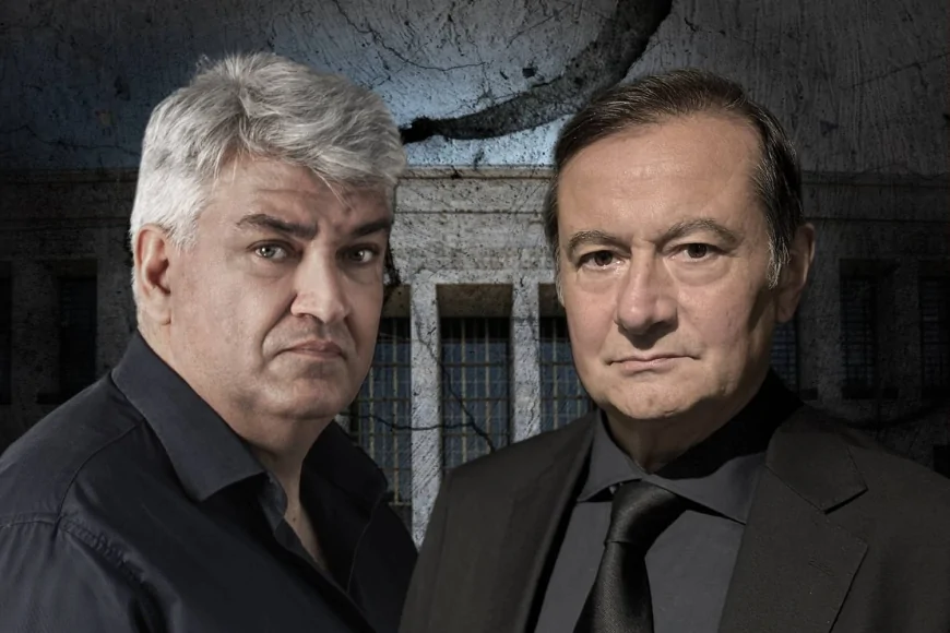 Tangentopoli al Teatro Golden: Antonio Milo e Simone Colombari nella satira sulla Prima Repubblica