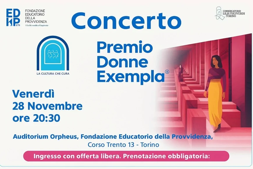 Premio Donne Exempla 2025 a Torino: riconoscimento all’Istituto Alfieri Carrù