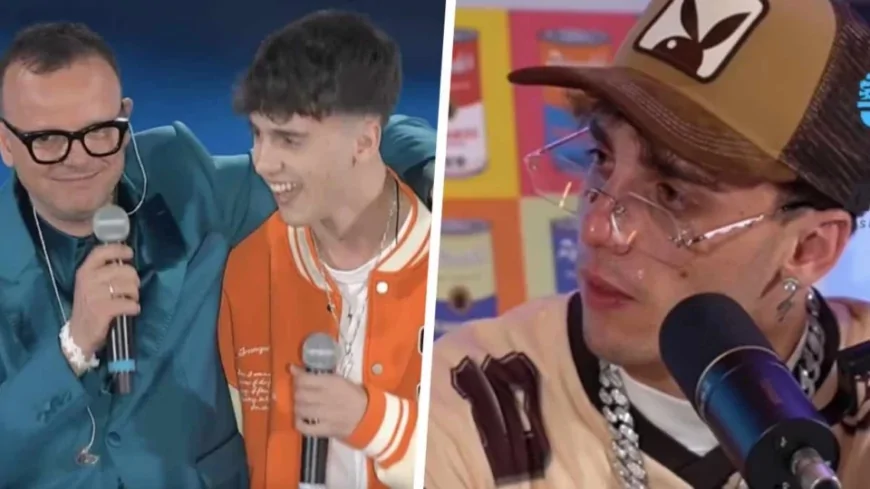 LDA svela un retroscena sul papà Gigi D’Alessio legato a Sanremo e si commuove (VIDEO)