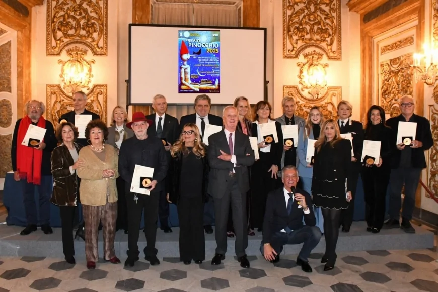 Premio Pinocchio 2025: consegnati a Firenze i riconoscimenti nel 199° anniversario di Carlo Lorenzini