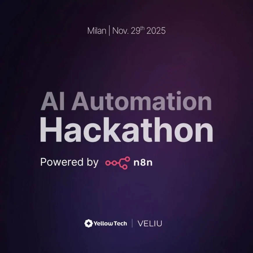 AI Automation Hackathon Milano 2025 – Evento n8n dedicato all’automazione intelligente
