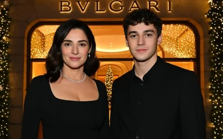 Bulgari accende il Natale a Milano: evento glamour con Luisa Ranieri e Nicolas Maupas