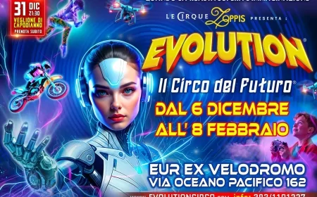 EVOLUTION – Il Circo del Futuro arriva a Roma: date, info e biglietti