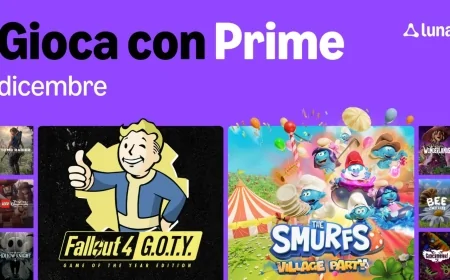 Amazon Luna: aggiornamento di dicembre con nuovi titoli Fallout e giochi inclusi con Prime