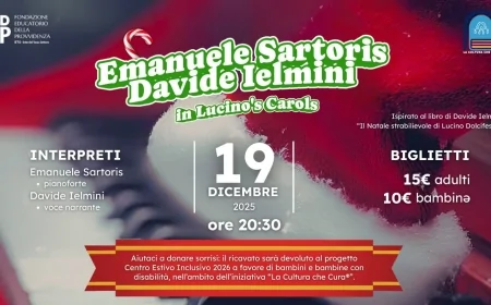 “Lucino’s Carols: concerto di Natale solidale a Torino il 19 dicembre”