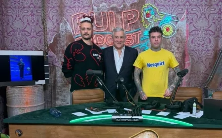 Antonio Tajani ospite a Pulp Podcast: politica estera, sicurezza e futuro di Forza Italia