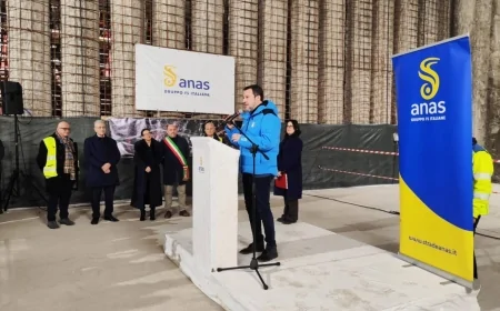 Anas: abbattuto l’ultimo diaframma della galleria Casalecchio a Casalecchio di Reno