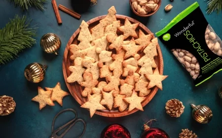 Natale con gusto: la ricetta dei biscotti al pistacchio firmati Wonderful® Pistachios