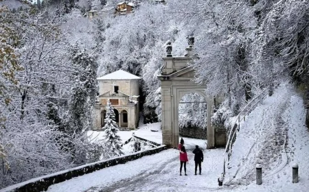 Fiaccolata di fine anno al Sacro Monte di Varese: eventi e visite guidate fino al 6 gennaio