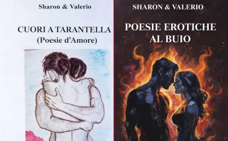 “Poesie erotiche al buio”: la nuova raccolta erotica di Sharon & Valerio