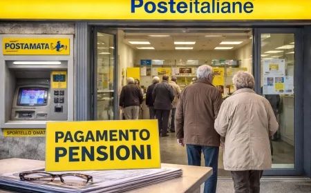 Pensioni di gennaio 2026: pagamenti al via dal 3 gennaio negli uffici postali di Torino