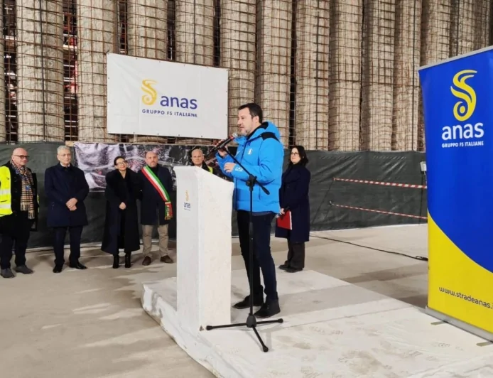 Anas: abbattuto l’ultimo diaframma della galleria Casalecchio a Casalecchio di Reno