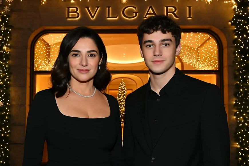 Bulgari accende il Natale a Milano: evento glamour con Luisa Ranieri e Nicolas Maupas