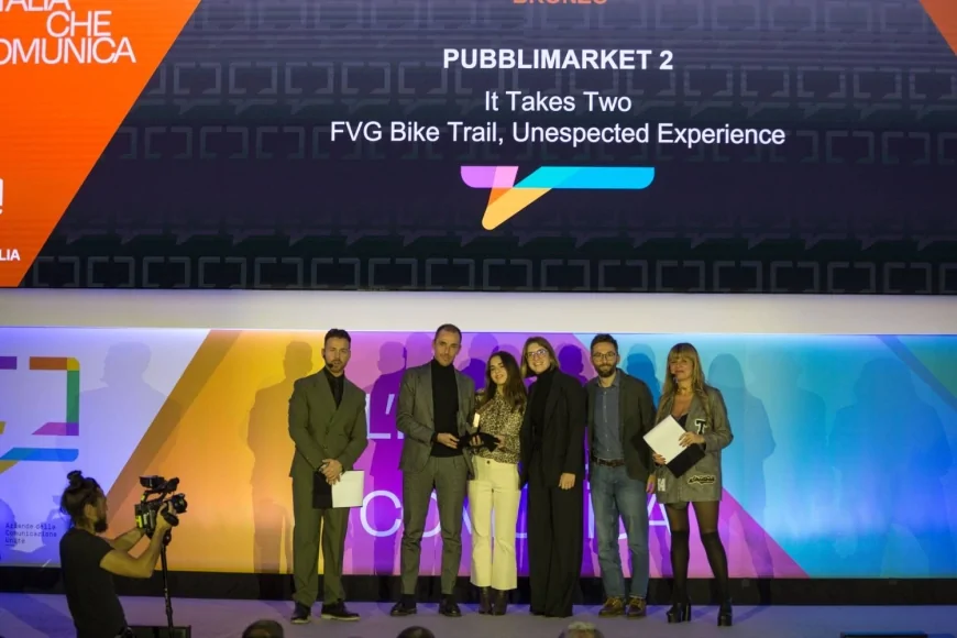 FVG Bike Trail premiato a “L’Italia che Comunica”: riconoscimento nazionale per la promozione del territorio