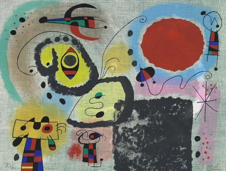 Mostra Joan Miró a Napoli: 100 opere alla Basilica della Pietrasanta