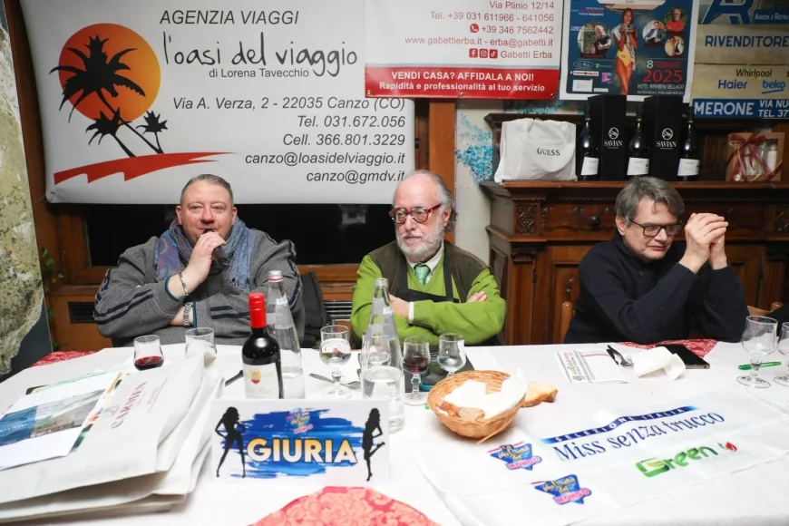 Miss La Più Bella del Mondo: la tappa di Natale a Valbrona con Raspelli, Malnati e Patrick Ray