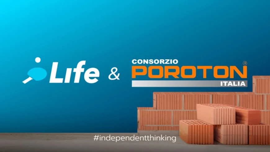 Life vince la gara per la comunicazione del Consorzio POROTON Italia