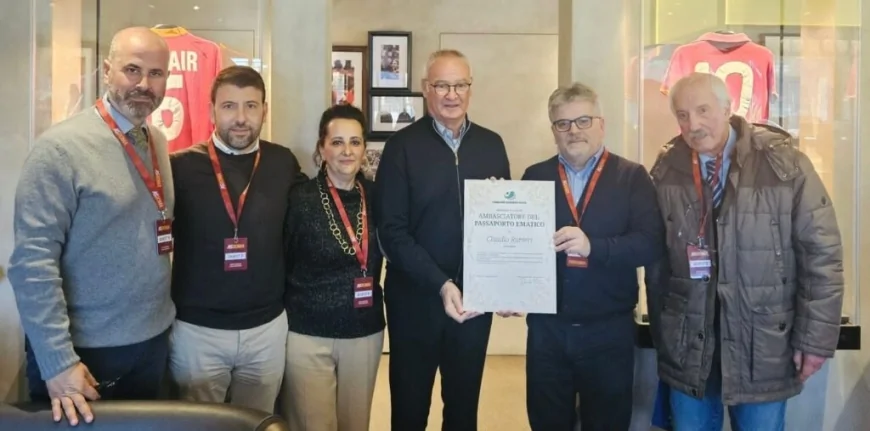 Claudio Ranieri ambasciatore del Passaporto Ematico: un top player della prevenzione sportiva