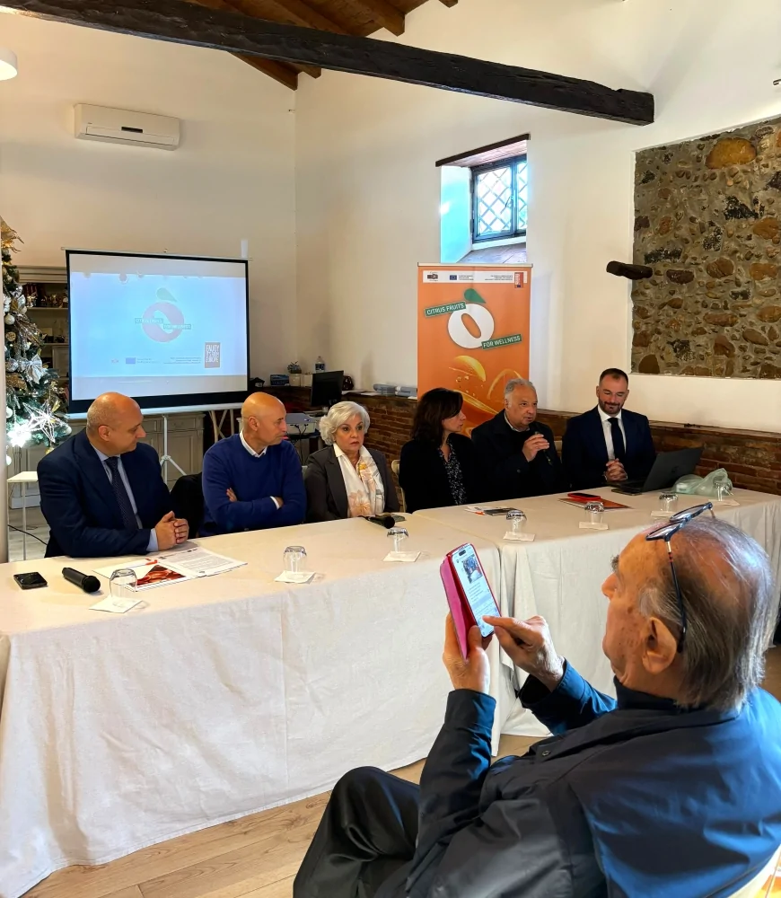 Arance Rosse di Sicilia IGP: presentato il progetto europeo Citrus Fruits for Wellness