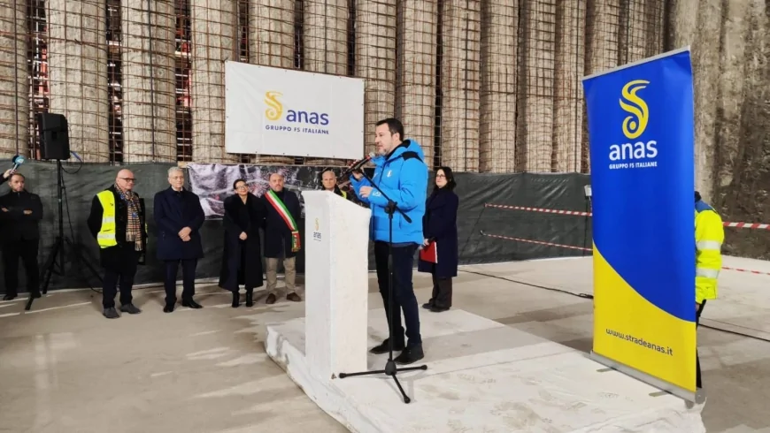 Anas: abbattuto l’ultimo diaframma della galleria Casalecchio a Casalecchio di Reno