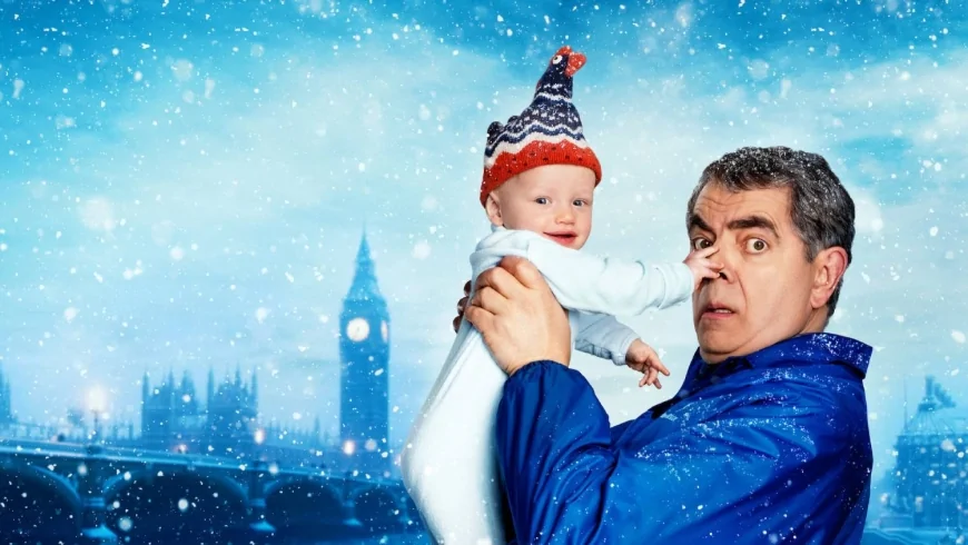 Man vs Baby: Rowan Atkinson alle prese con un neonato per Natale