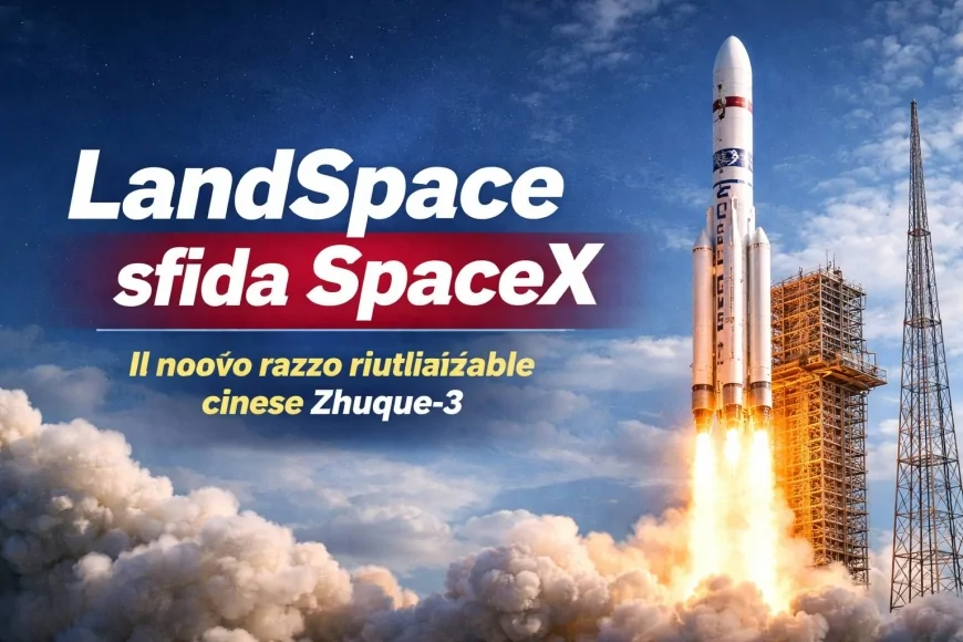 LandSpace sfida SpaceX: il razzo riutilizzabile Zhuque-3 accelera la corsa spaziale cinese