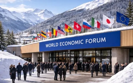 Davos 2026, al via il World Economic Forum: Stati Uniti protagonisti