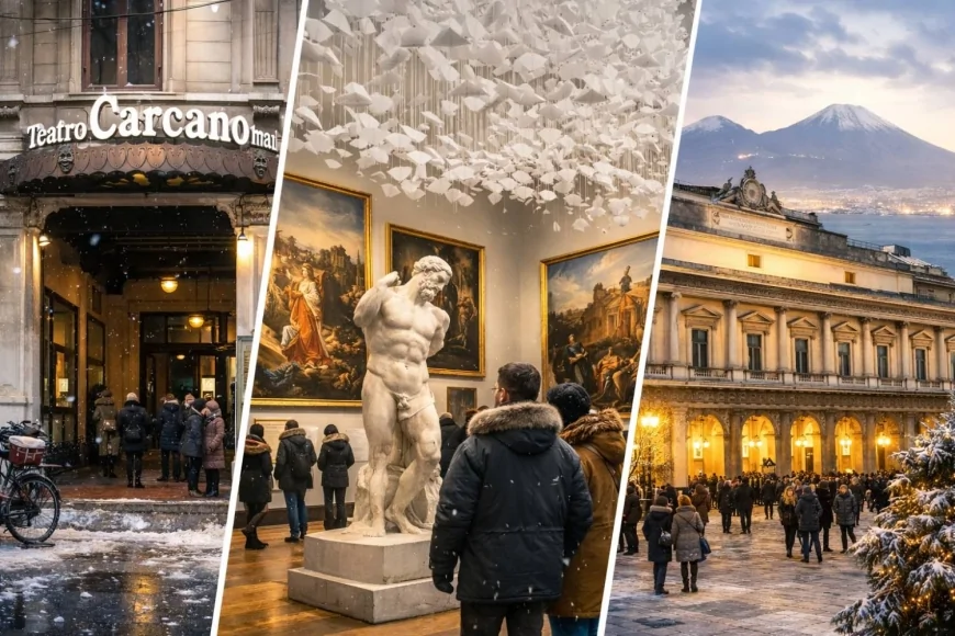 Italia, inverno di cultura: mostre e festival da non perdere tra Milano e Napoli